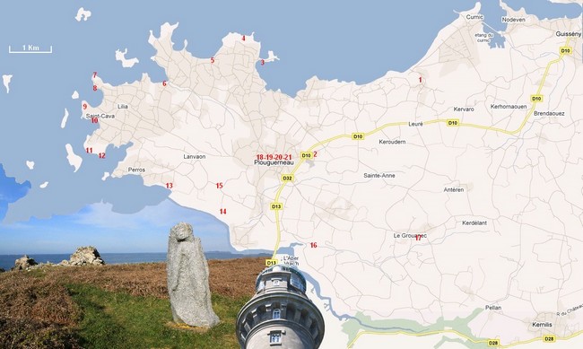 Parcours des Symposiums
Cliquer pour agrandir la carte